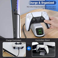 Thumbnail for Dual Controller Charging Station for PS5 - The Shopsite