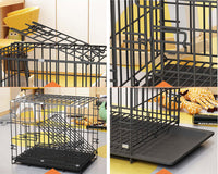 Thumbnail for Side and front doors on dog cage