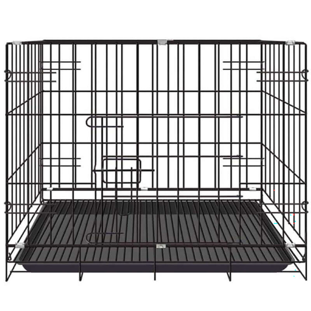 Pet crate with detachable handle
