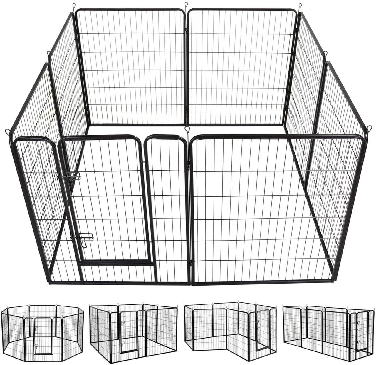 pet playpen with latches