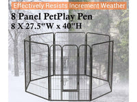 Thumbnail for 8 Panel Pet Playpen 100cm