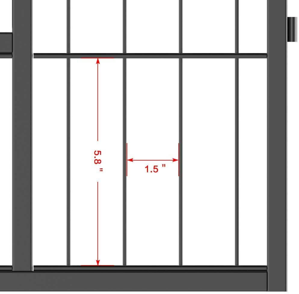 Dog Play Pen 8 Pannel 80*80Cm - The Shopsite
