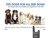 Thumbnail for Rechargeable Electric Pet Dog Training Collar for 2 Dogs - The Shopsite