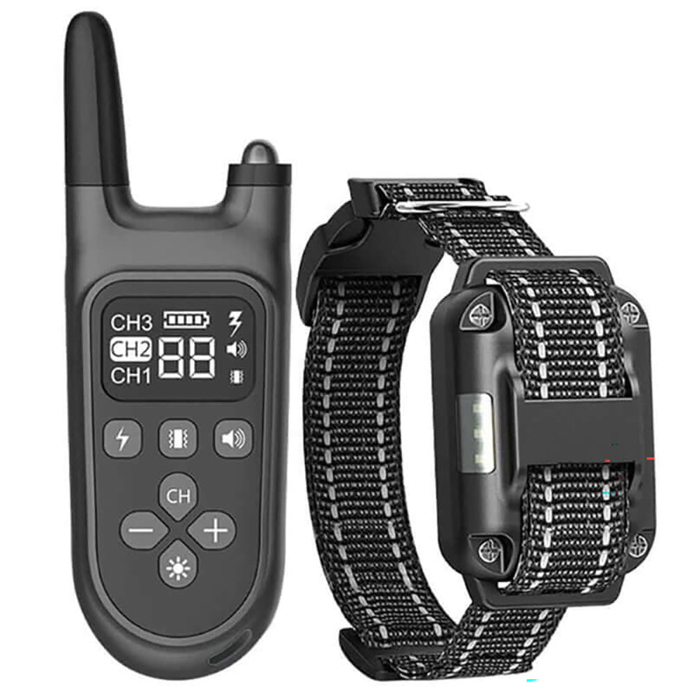 Dog training collar adjustable collar size 15 to 70 cm