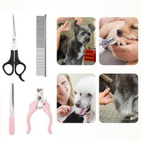 Thumbnail for Dog Clippers with Comb Guides Scissors Nail Kits