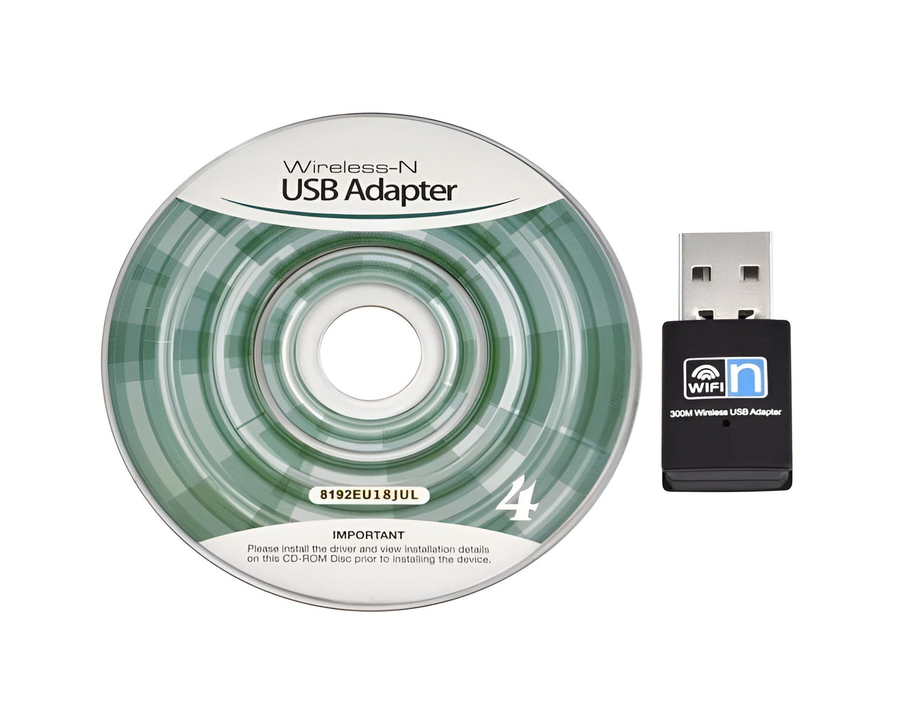 Wireless network adapter with secure encryption support