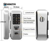 Thumbnail for Side view showing lock thickness