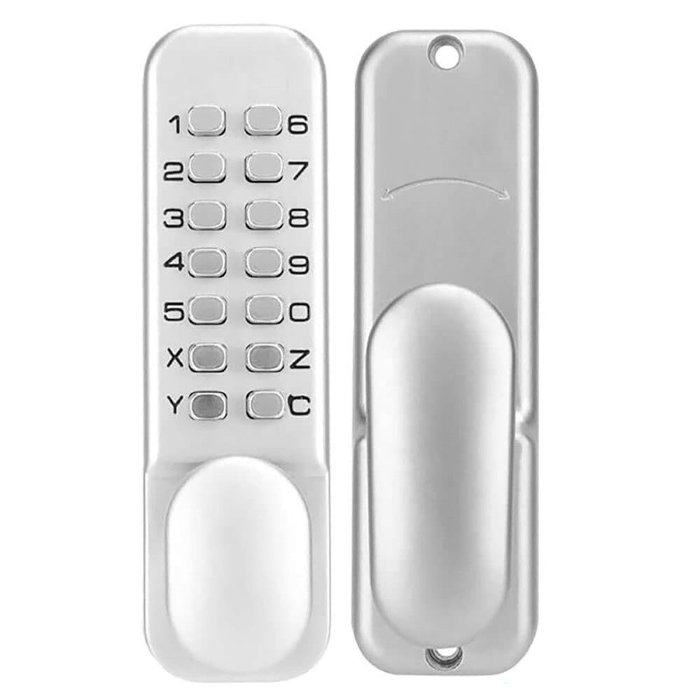 Door lock internal mechanism and screws