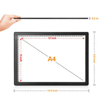 Thumbnail for Ultra-Thin Usb A4 Led Light Copyboard Light Box Tracing Drawing Board Pad
