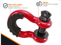 Thumbnail for D Ring Shackle for Off-Road Vehicle Recovery