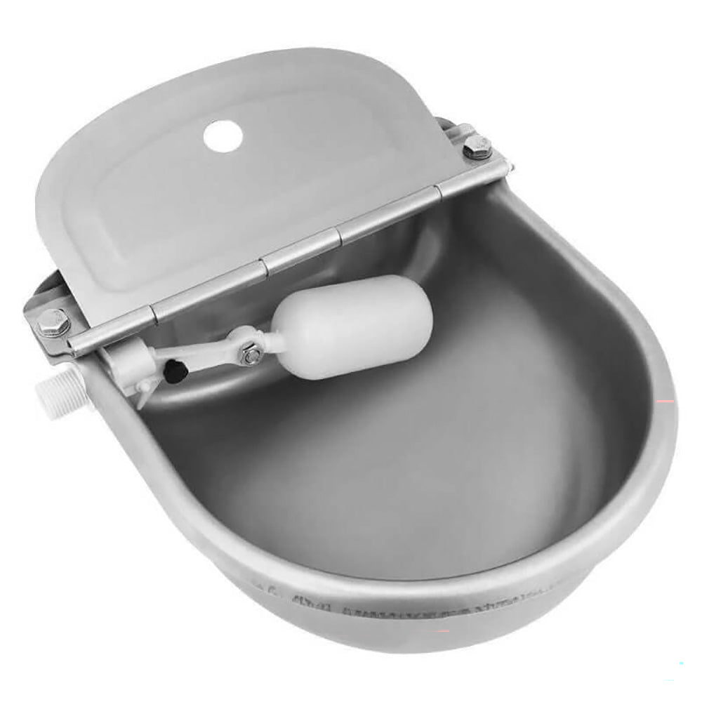 Water trough bowl with 25 litre capacity label
