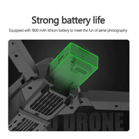 Thumbnail for Drone with Camera Black 4K Professional HD Camera WIFI FPV RC Quadcopter Fordable Helicopter - The Shopsite