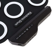 Thumbnail for Electronic 7 Pad Roll Up Drum Kit