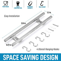 Thumbnail for Dual Magnetic Knife Holder Rack