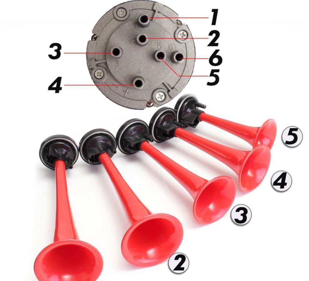 Air Horn Musical Dixie Duke Of Hazzard Horn Set - The Shopsite