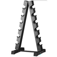 Thumbnail for Top view of dumbbell rack shelves