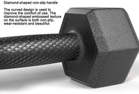 Thumbnail for Dumbells Sport Hexagon Dumbbells Set Home Gym Fitness Hexagon