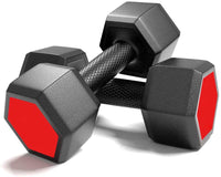 Thumbnail for Dumbbell Set - 2 X 10kg hex weights