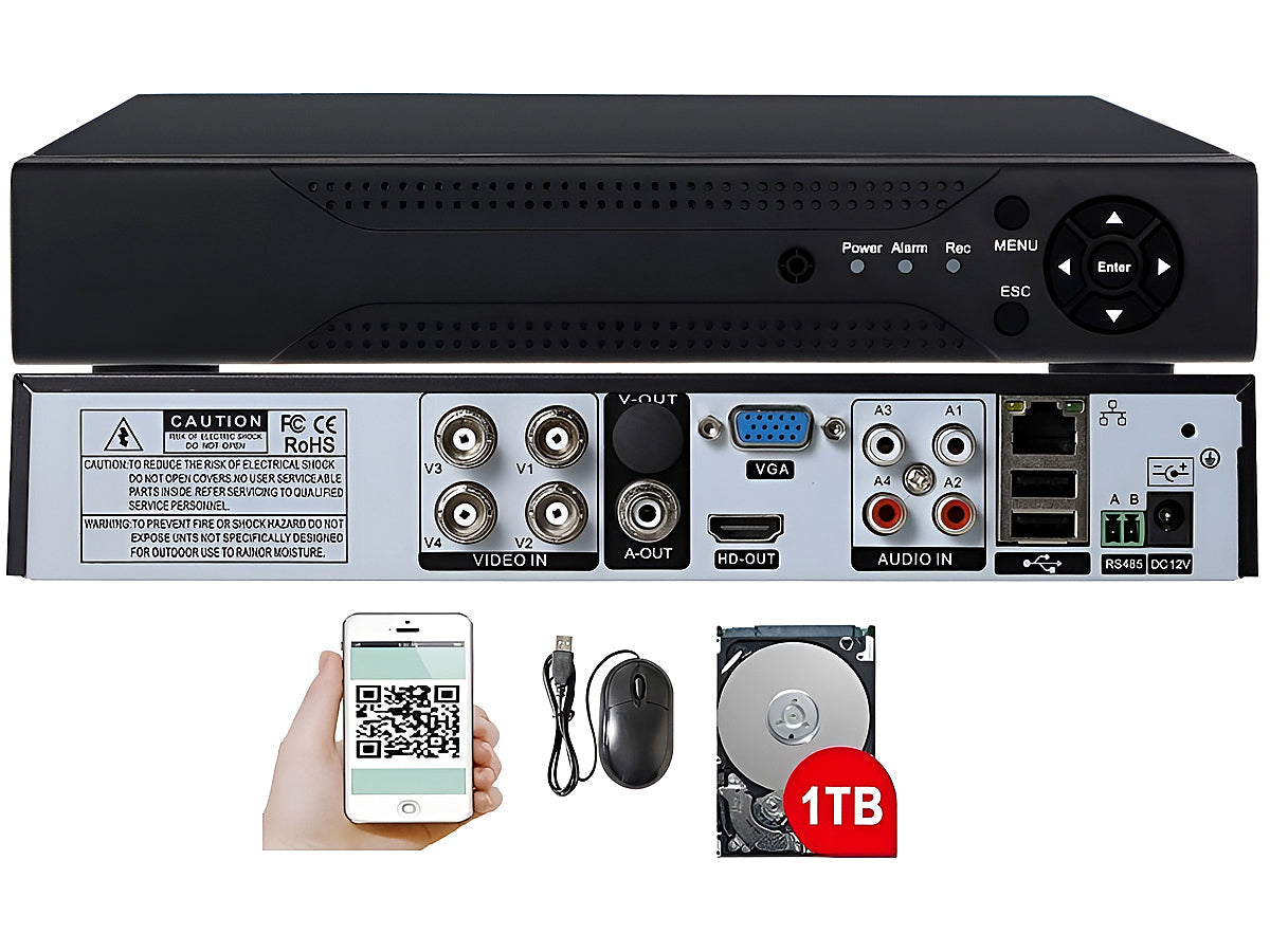 DVR recorder CCTV 4 Channel