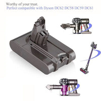 Thumbnail for Battery pack installed in Dyson cordless vacuum