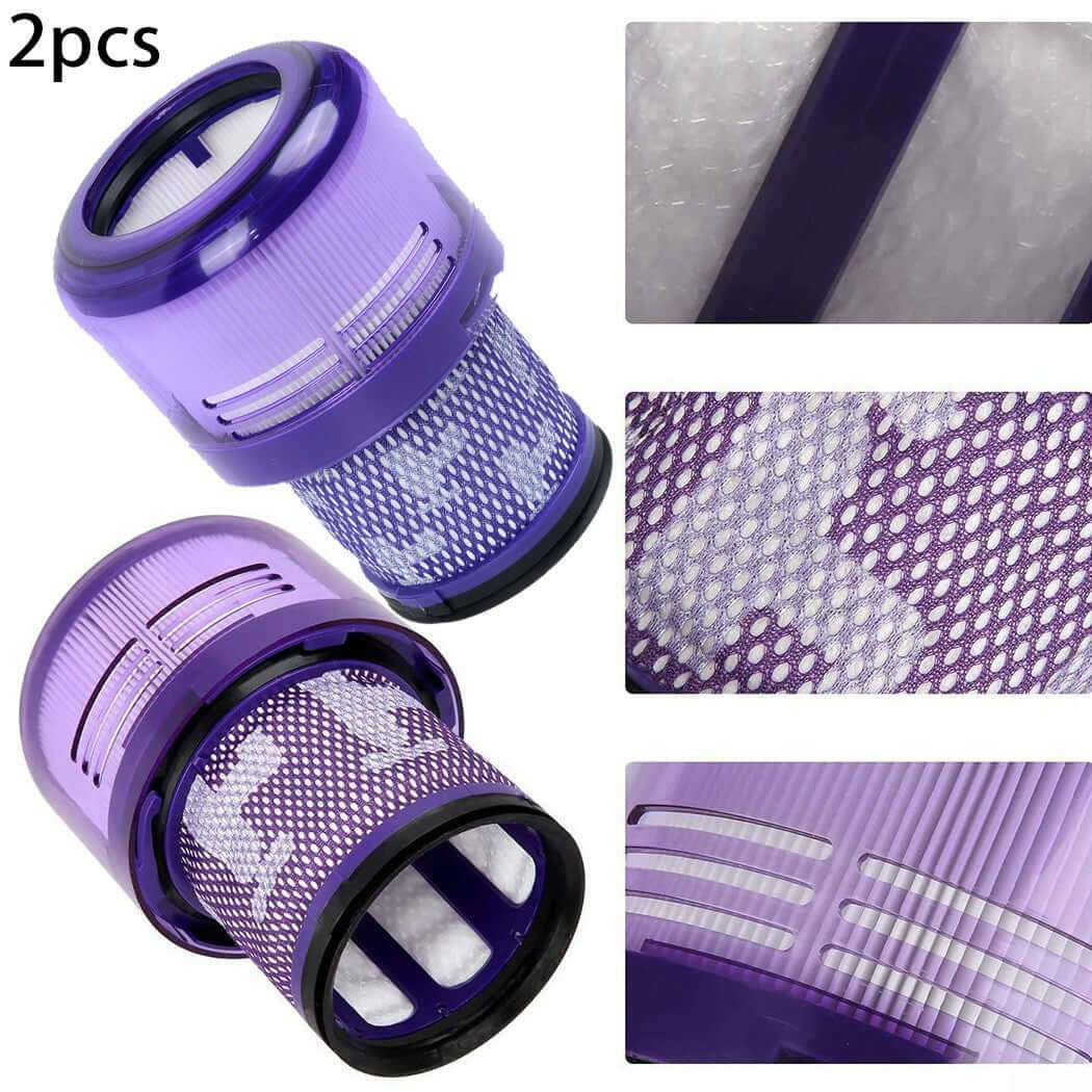High efficiency vacuum filters