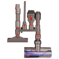 Thumbnail for Replacement Dyson Attachment Storage Rack Holder Brush Mount Organiser Set - The Shopsite