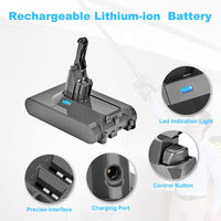Thumbnail for Replacement Battery for all Dyson V8 SV10 vacuum cleaners 4000mAh - The Shopsite