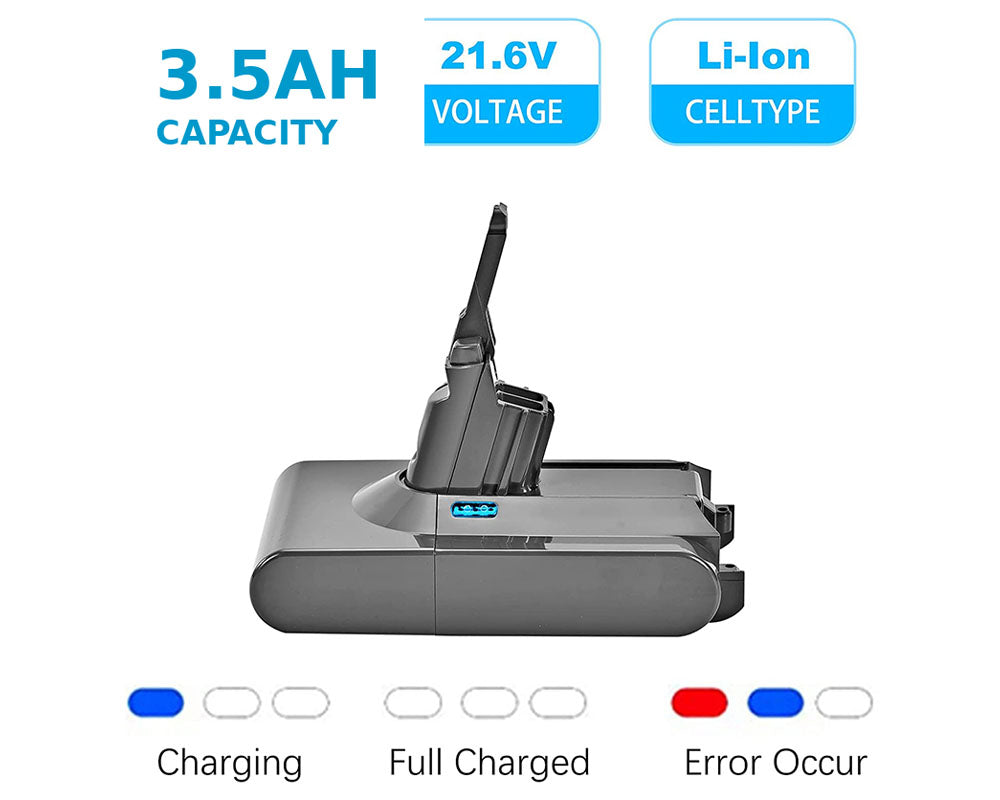 Dyson V8 Battery 3.5AH Replacement