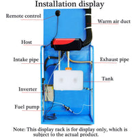 Thumbnail for 5Kw 12V Diesel Air Heater full kit - The Shopsite