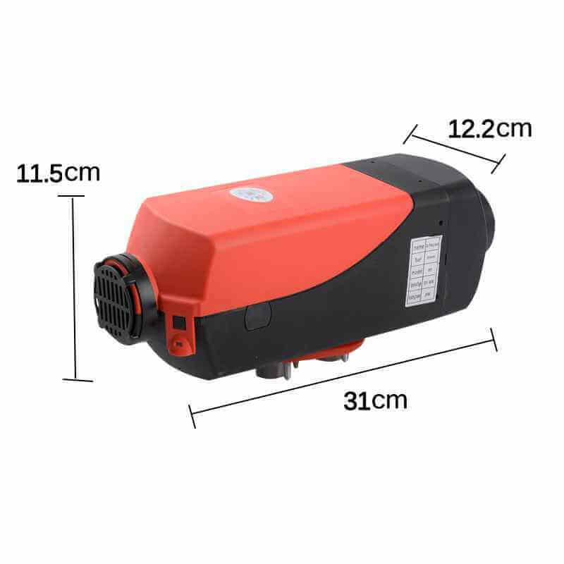 5Kw 12V Diesel Air Heater full kit - The Shopsite