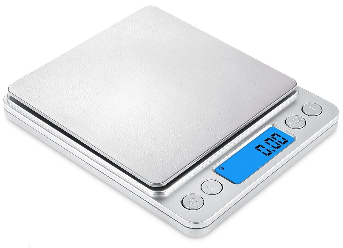 Simple Digital Scale Digital Scale Kitchen Jewellery Scale 500g Stainless Steel – Homyspire