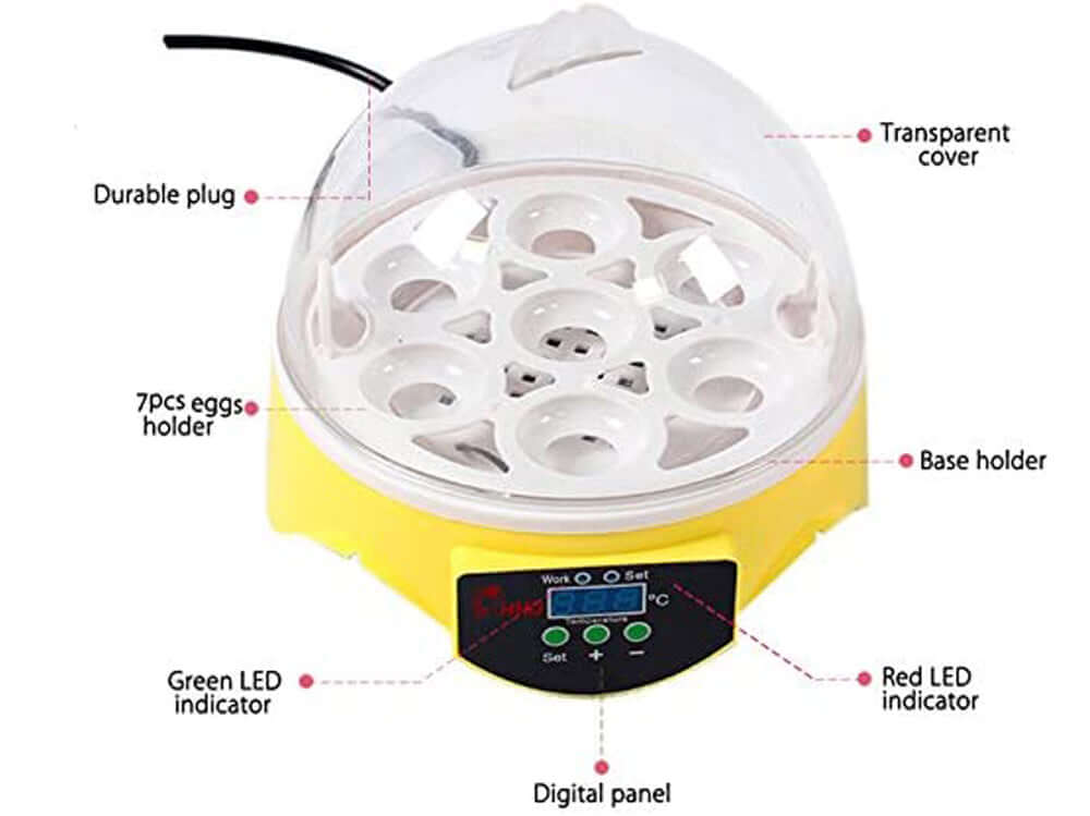 Egg Incubator 7 eggs - The Shopsite