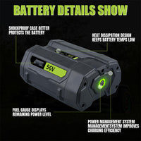 Thumbnail for Replacement Battery For Ego 56V 7500mAh