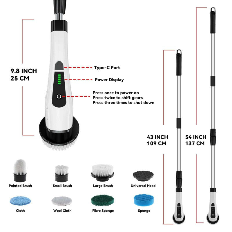 Electric Cordless Scrubber