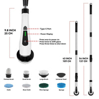 Thumbnail for Electric Cordless Scrubber