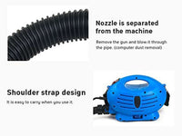 Thumbnail for Electric Paint Spray Gun Paint Sprayer 3-Way Head - The Shopsite