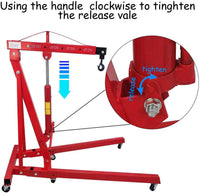 Thumbnail for Engine hoist foldable design for storage