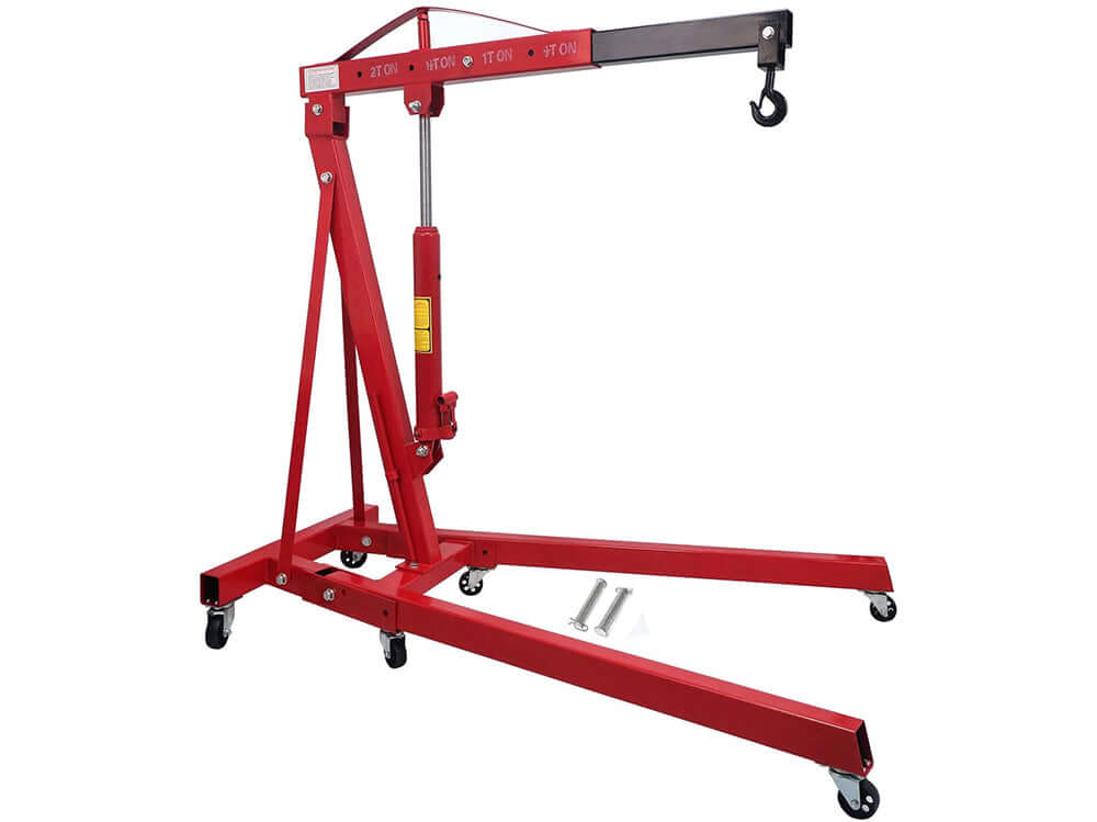Engine hoist max lifting height specifications
