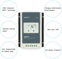 Thumbnail for Mppt Solar Controller Charge 40A 12V/24V - The Shopsite