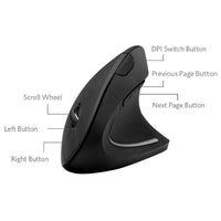 Thumbnail for Ergonomic Mouse Wireless Vertical Mouse 2.4G - The Shopsite