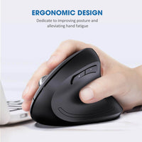 Thumbnail for Ergonomic Mouse Wireless Vertical Mouse 2.4G - The Shopsite
