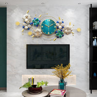 Thumbnail for Wall Clocks for Living Room Creative Flower Modern, Elegan