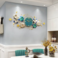 Thumbnail for Wall Clocks for Living Room Creative Flower Modern, Elegan