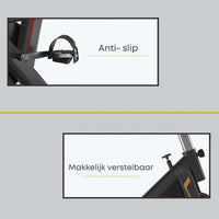 Thumbnail for Exercise Bike Indoor Exercise Spinning Cycling Black - The Shopsite