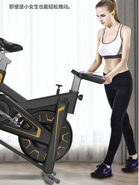 Thumbnail for Exercise Bike Indoor Exercise Spinning Cycling Black - The Shopsite