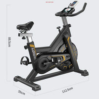 Thumbnail for Exercise Bike Indoor Exercise Spinning Cycling Black - The Shopsite