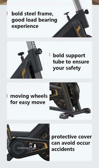 Thumbnail for Exercise Bike for Home & Gym Spinning Bicycle - The Shopsite