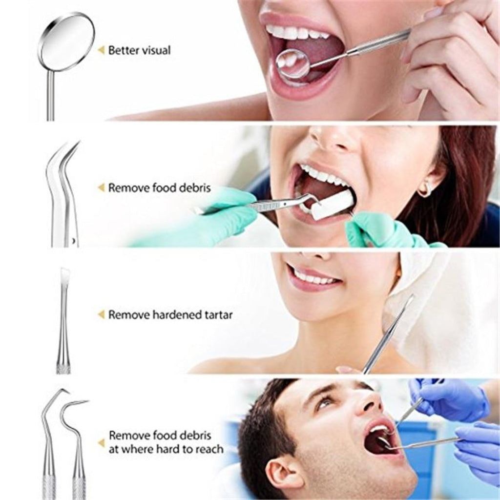 Dental mirror with anti-fog feature