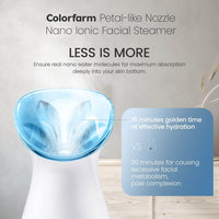 Thumbnail for Ionic Facial Steamer Warm Mist Face Steamer Moisturizing Cleansing Pores Sprayer