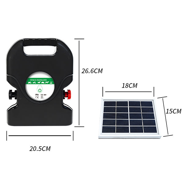 Solar Electric Fence Energizer 8kM - The Shopsite
